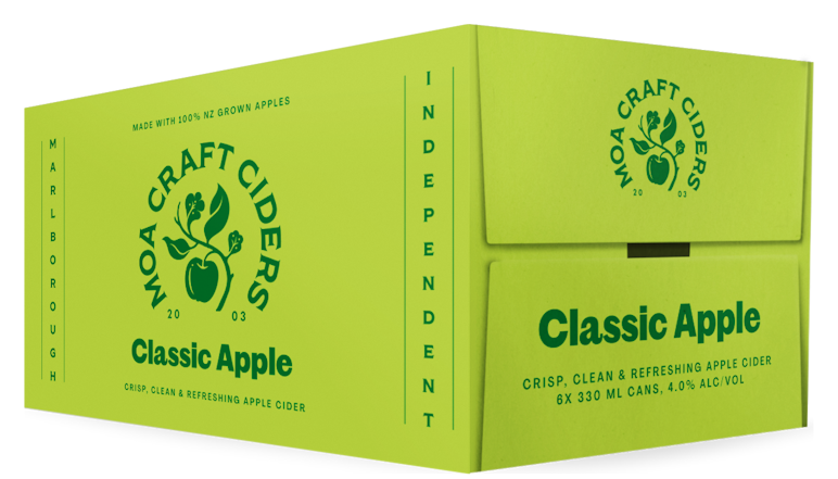 Moa Classic Apple Cdr 6x330C