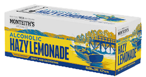 Monteiths Hazy Lemonde 10x330C