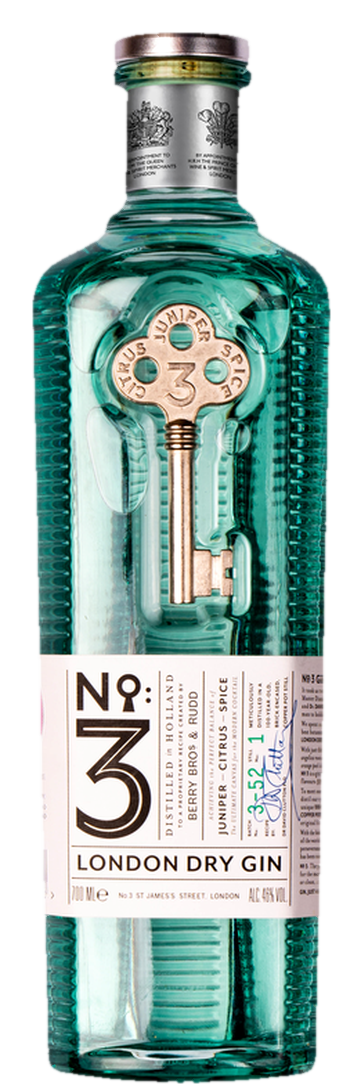 No 3 London Dry Gin 700ml