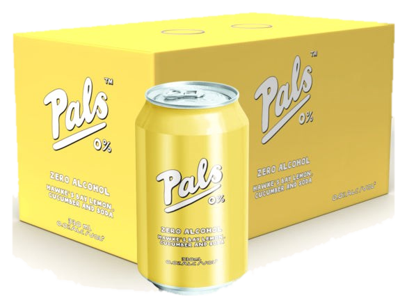 Pals 0% Gin Cucum 6x330 Cans