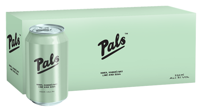 Pals Vodka Lime Soda 10x330C