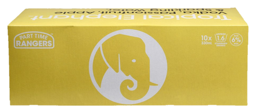 Part Time Yellow Elephant 10pk