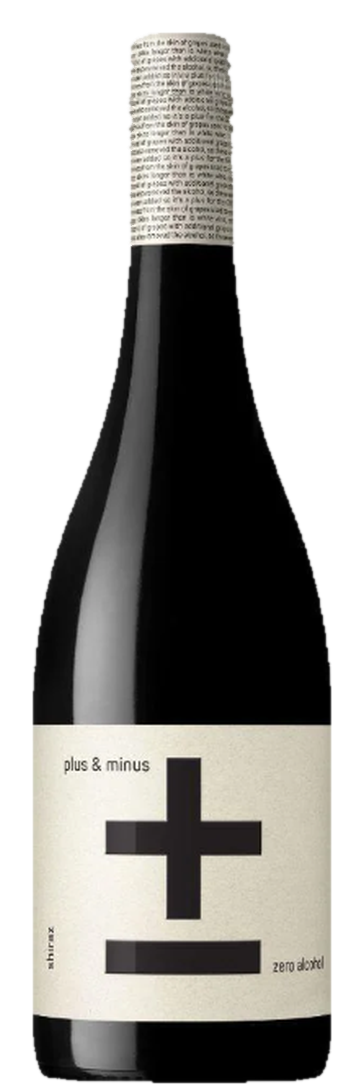 Plus Minus 0% Shiraz 750ml