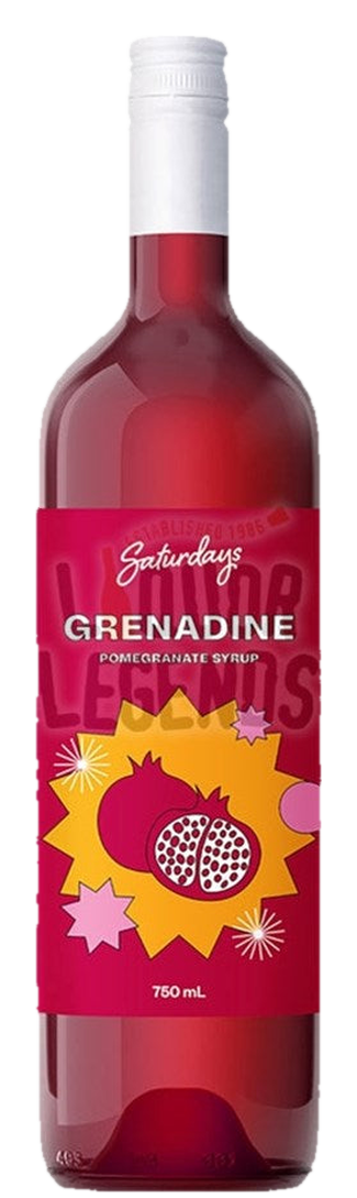 Saturdays Grenadine 0% 750ml