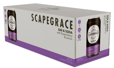 Scapegrace Gin Boysenberry 10pk Cans
