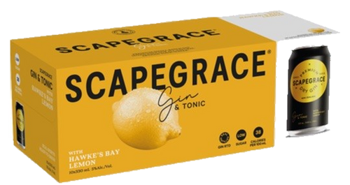 Scapegrace Gin Lemon 10x3300C