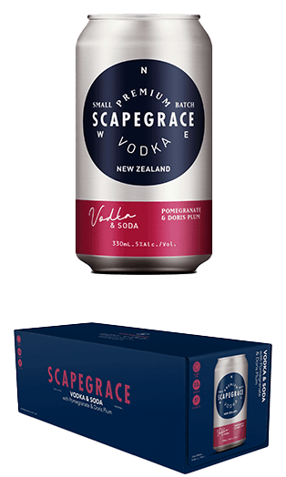 Scapegrace Vodka Pomeg 10x330C