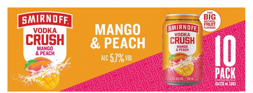 Smirnoff Crsh Mng Pech 10x330C