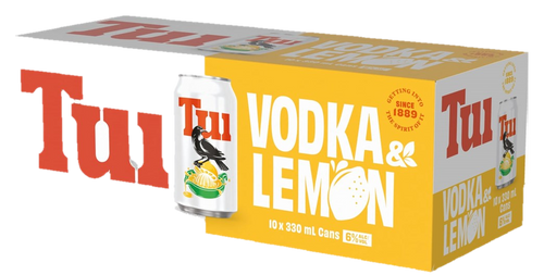 Tui Vodka 6% Lemon 10x330C