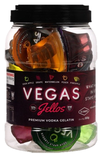 Vegas Jellos Shots 15x37g