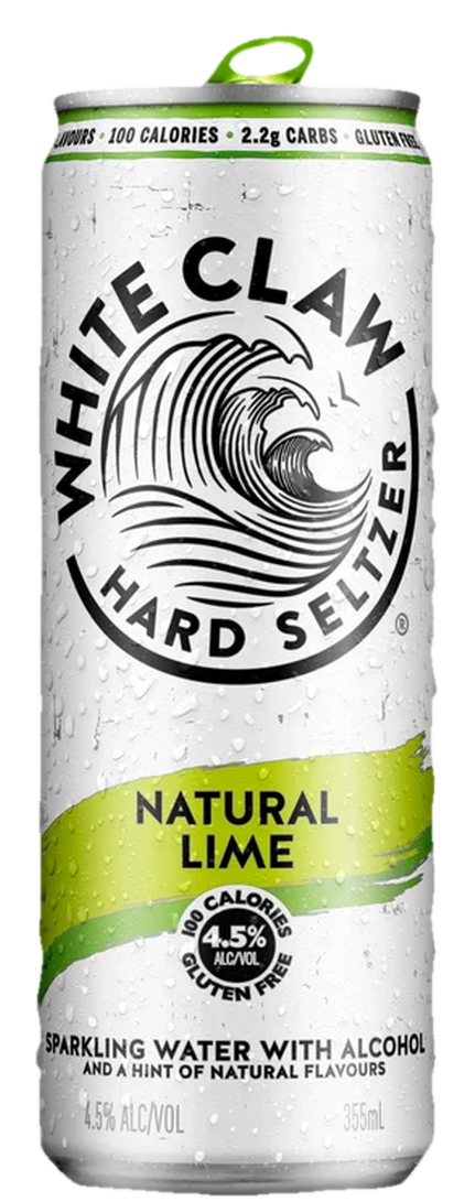 White Claw Lime  4x355ml Cans