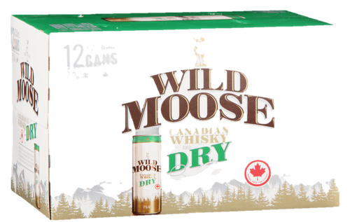 Wild Moose Dry 7% 12x250ml Can
