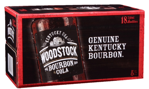 Woodstock 5% 18x330Bottles