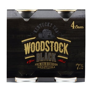 Woodstock Black Bour 7% 4x330C - Liquor Library