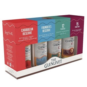The Glenlivet Tasting Kit 4x50ml - Liquor Library