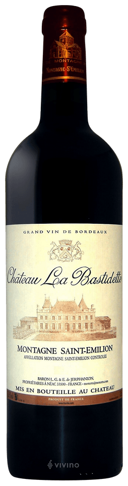 Ch La Bastidette St Emilion - Liquor Library