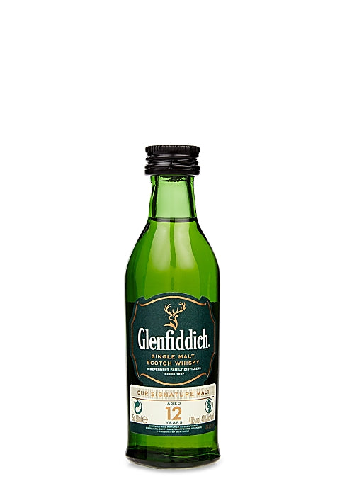 Glenfiddich 12Yr 50ml - Liquor Library