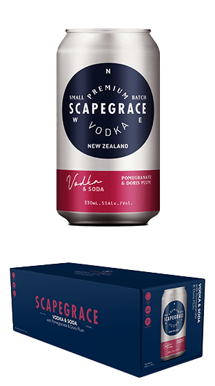 Scapegrace Vodka Pomeg 10x330C - Liquor Library