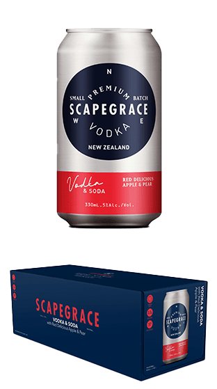 Scapegrace Vodka Apple 10x330C - Liquor Library