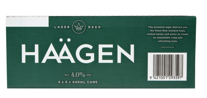 Haagen 6x440ml Cans