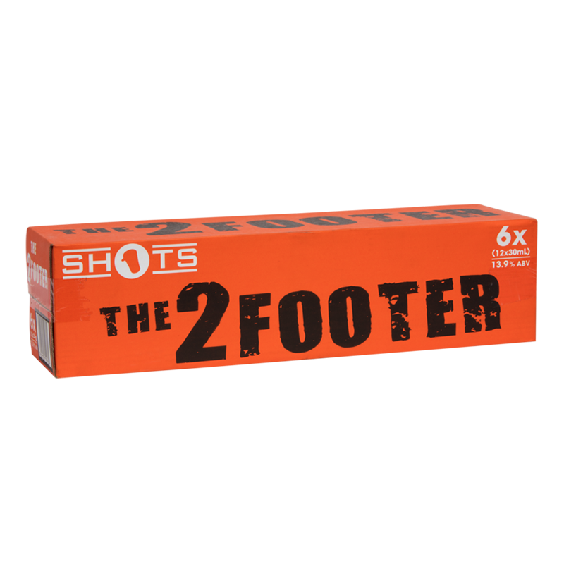 Shots 2 Footer 12pk - Liquor Library