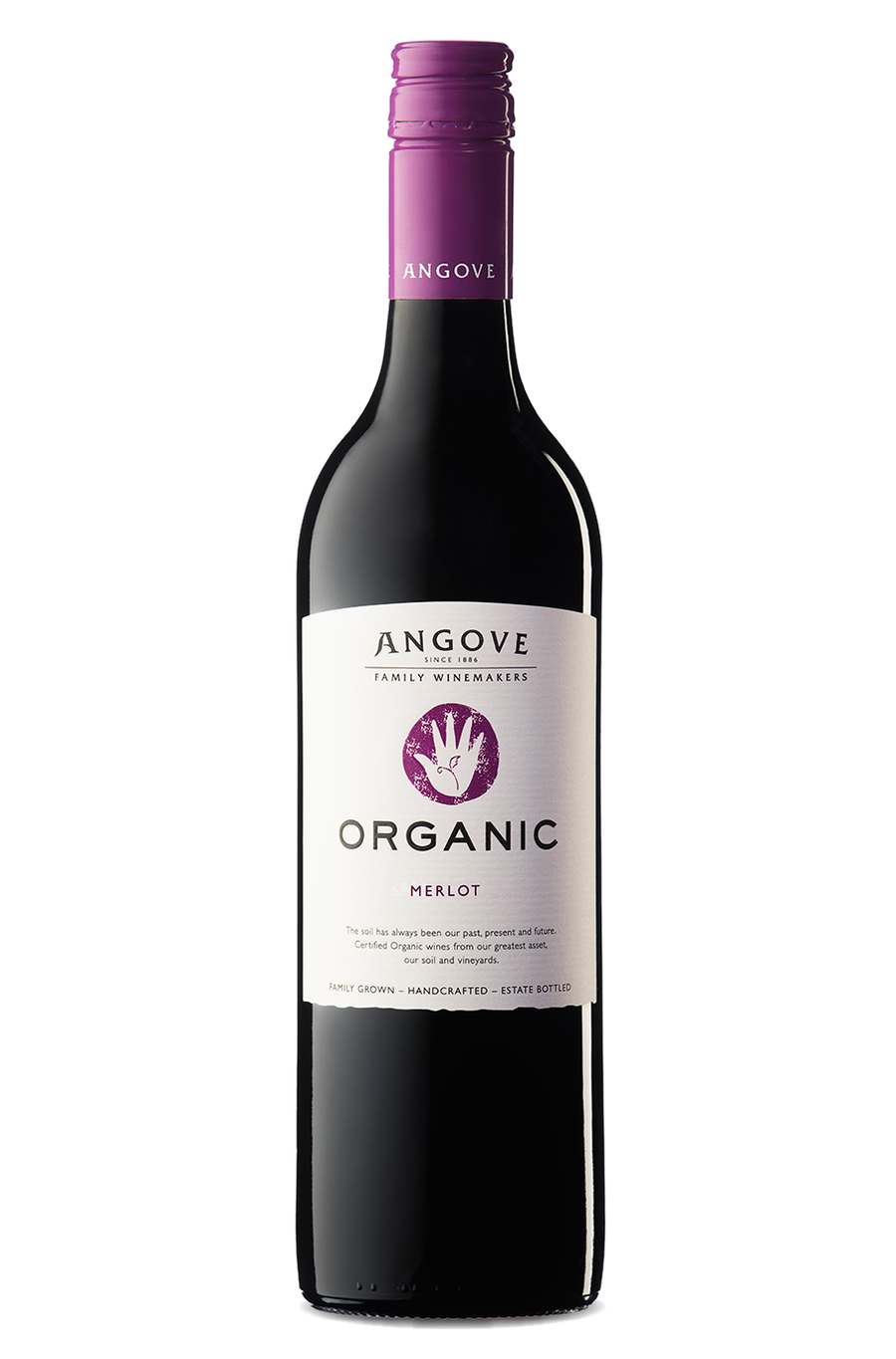 Angove Organic Merlot 750ml - Liquor Library