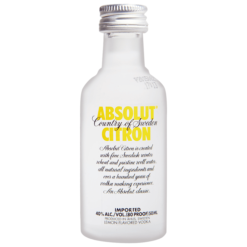 Absolut Citron 50ml - Liquor Library