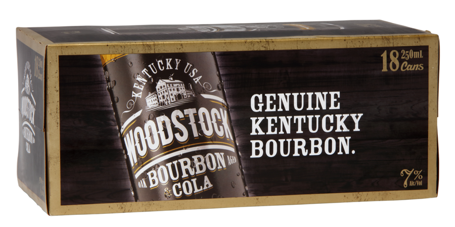 Woodstock 7% 18x250ml Cans - Liquor Library