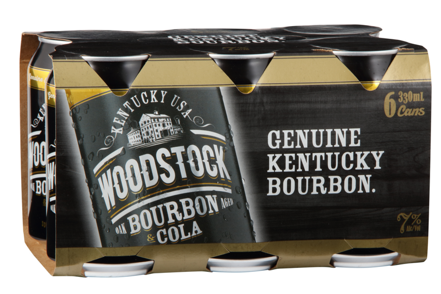 Woodstock 7% 6x330ml Cans - Liquor Library