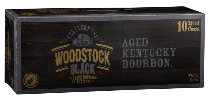 Woodstock Black 7%10x330ml Can