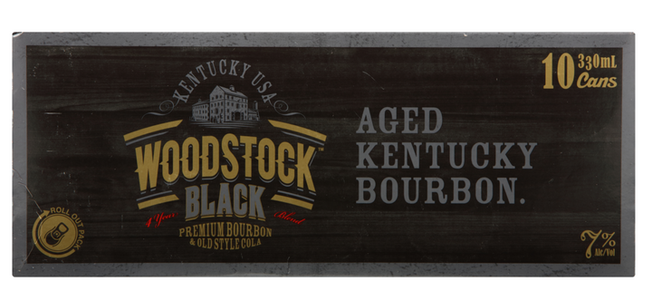 Woodstock Black 7%10x330ml Can