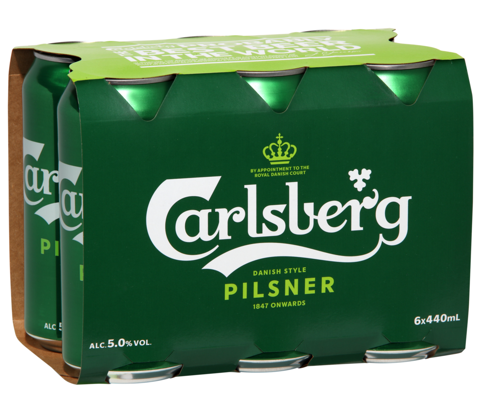 Carlsberg 6x440ml Cans - Liquor Library