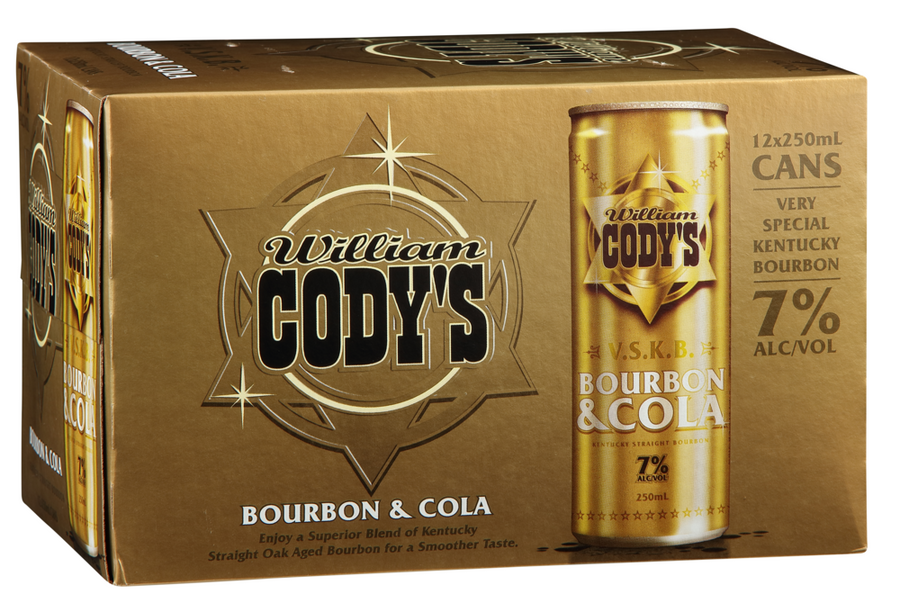 Codys VSKB 12x250ml Cans - Liquor Library