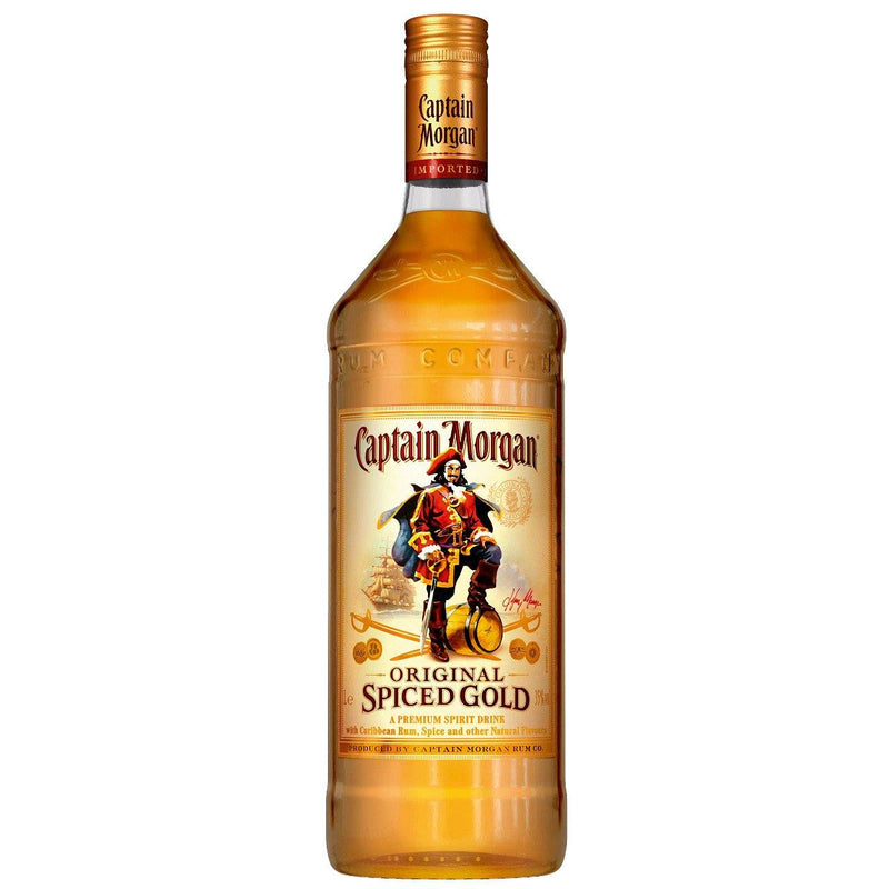 Captain Morgan Spiced Rum 1L - Liquor Library