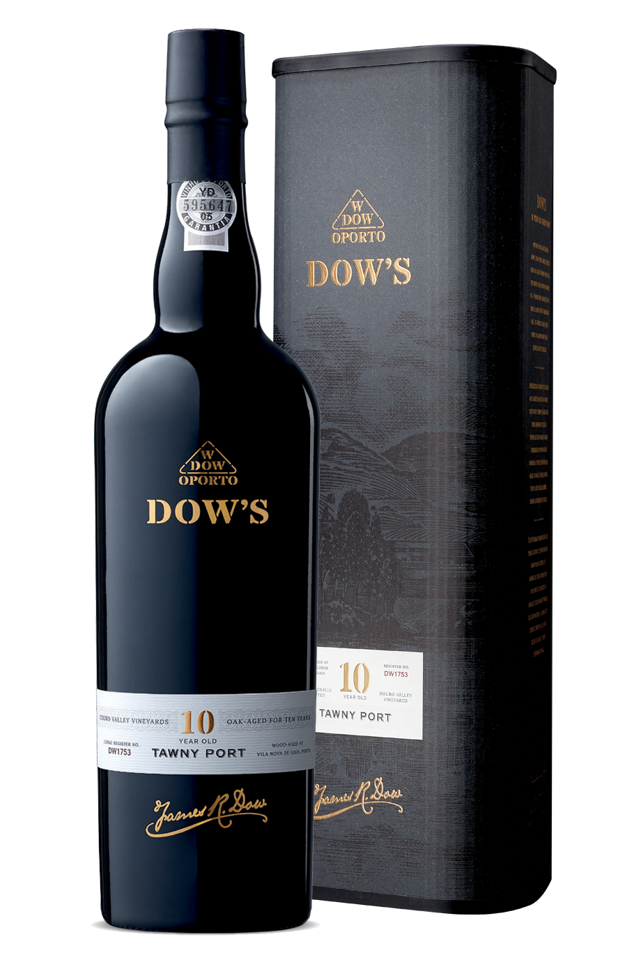 Dow's 10 Year Old Tawny Port 750ml - Liquor Library