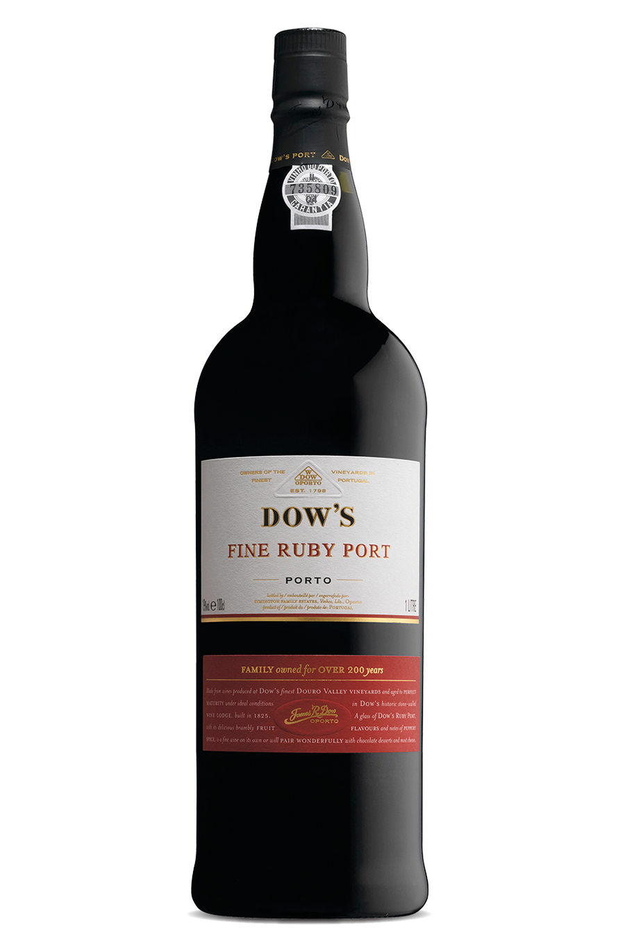 Dow's Fine Ruby Port 750ml - Liquor Library