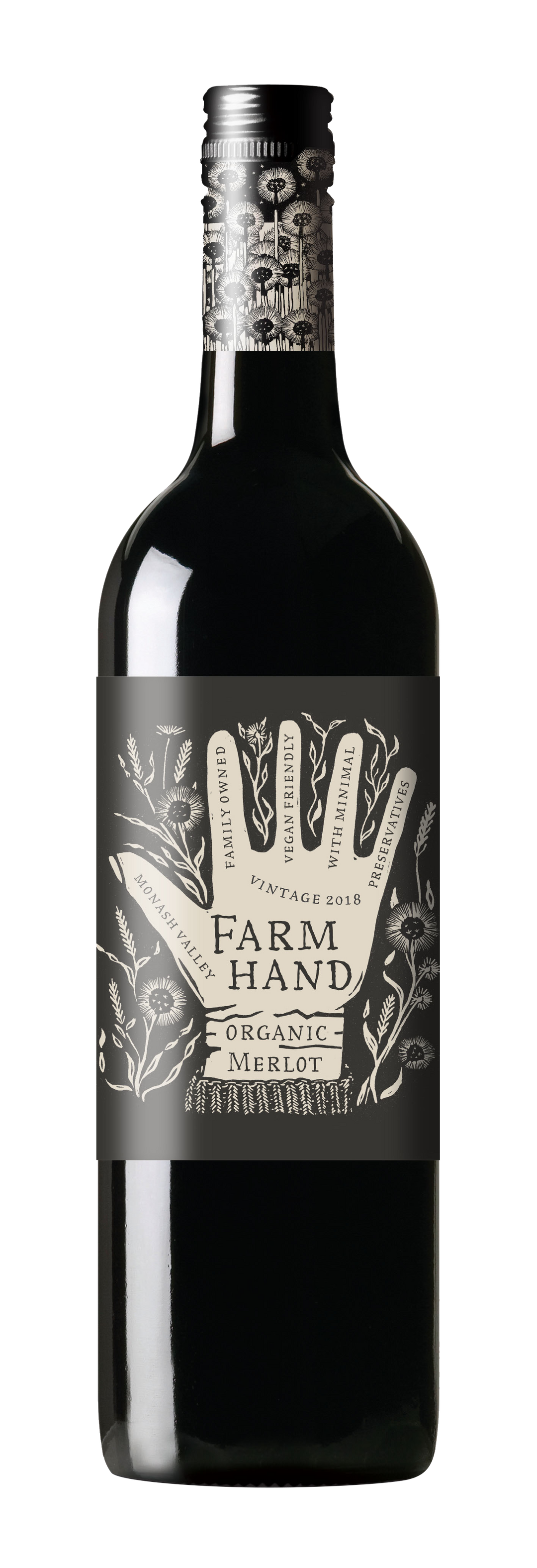 Farm Hand Merlot 750ml