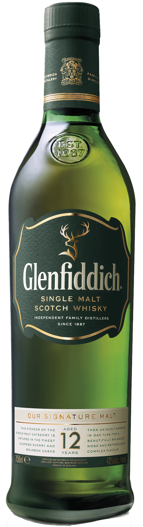 Glenfiddich 12Yr 700ml - Liquor Library