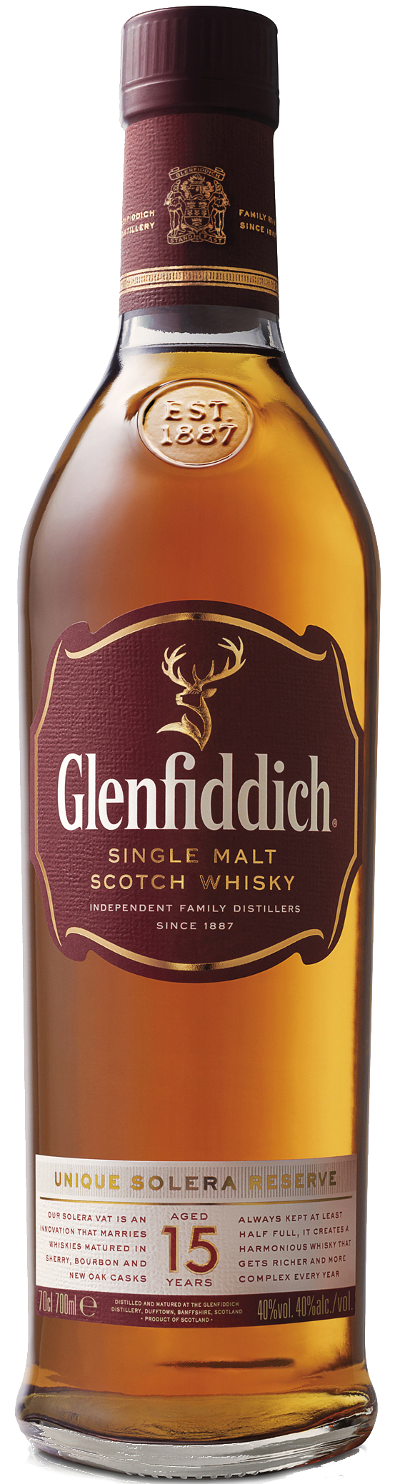 Glenfiddich 15YO 40% 700ml - Liquor Library
