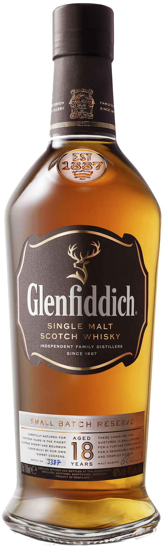Glenfiddich 18YO 40% 700ml - Liquor Library