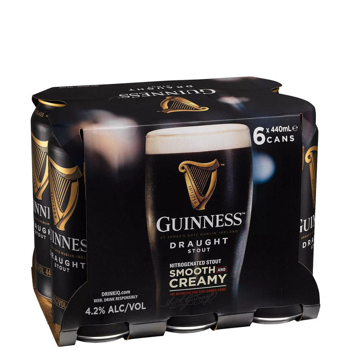 Guinness 6x440ml Cans - Liquor Library