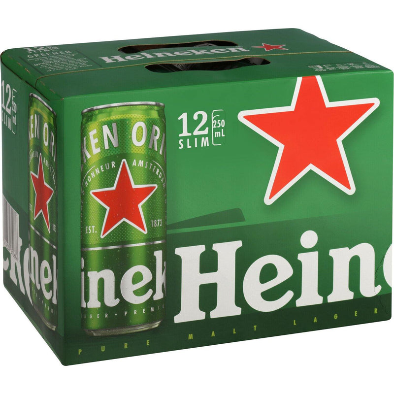 Heineken Slim 12x250C - Liquor Library
