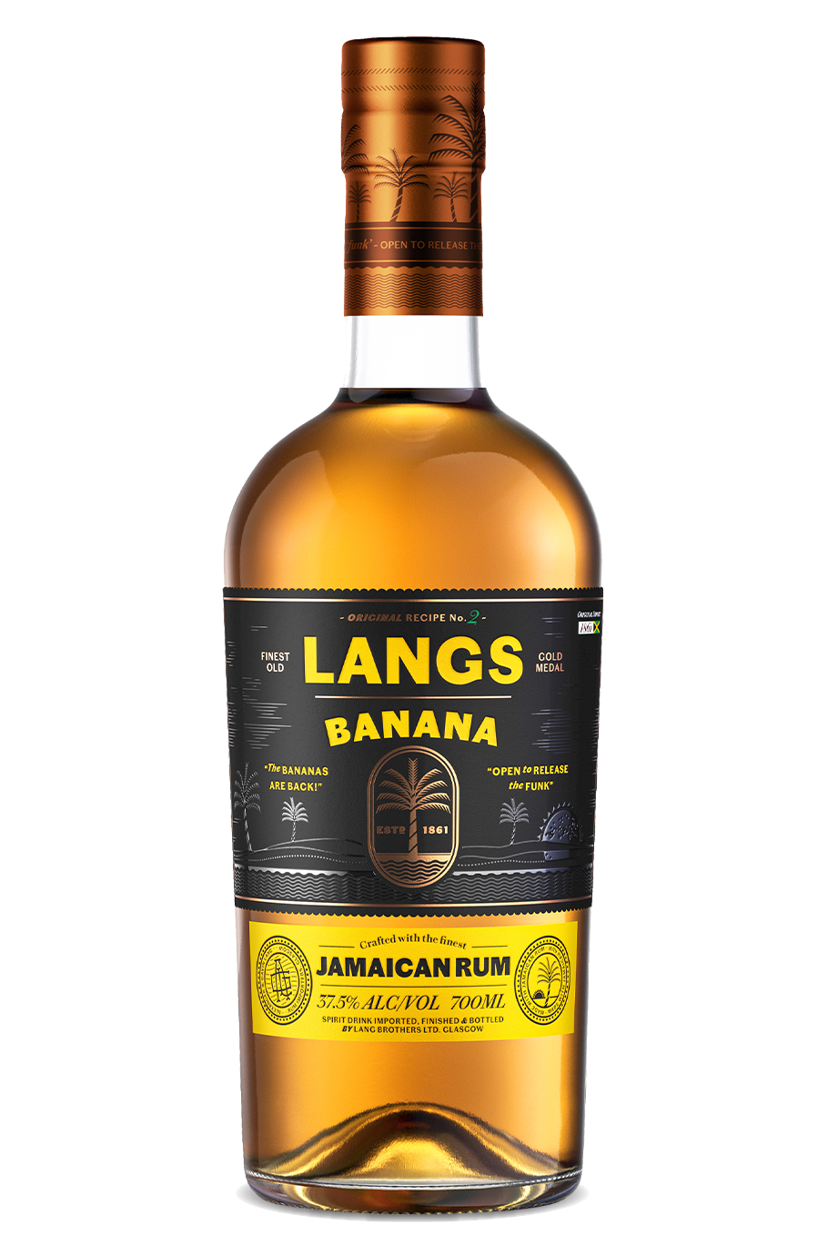 Langs Jamaican Rum - Banana 37.5% 700ml