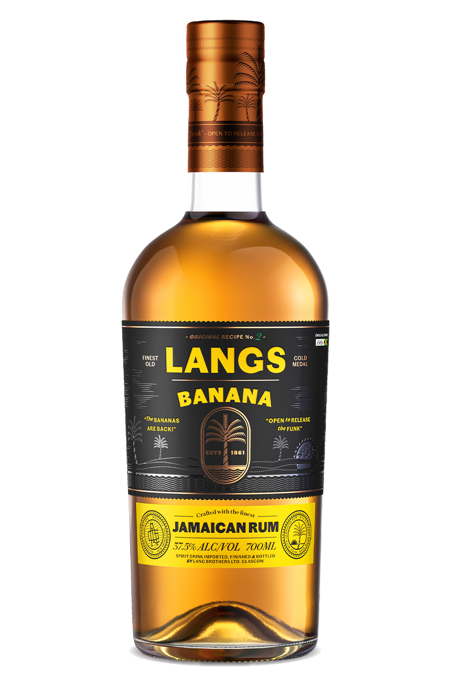 Langs Jamaican Rum - Banana 37.5% 700ml