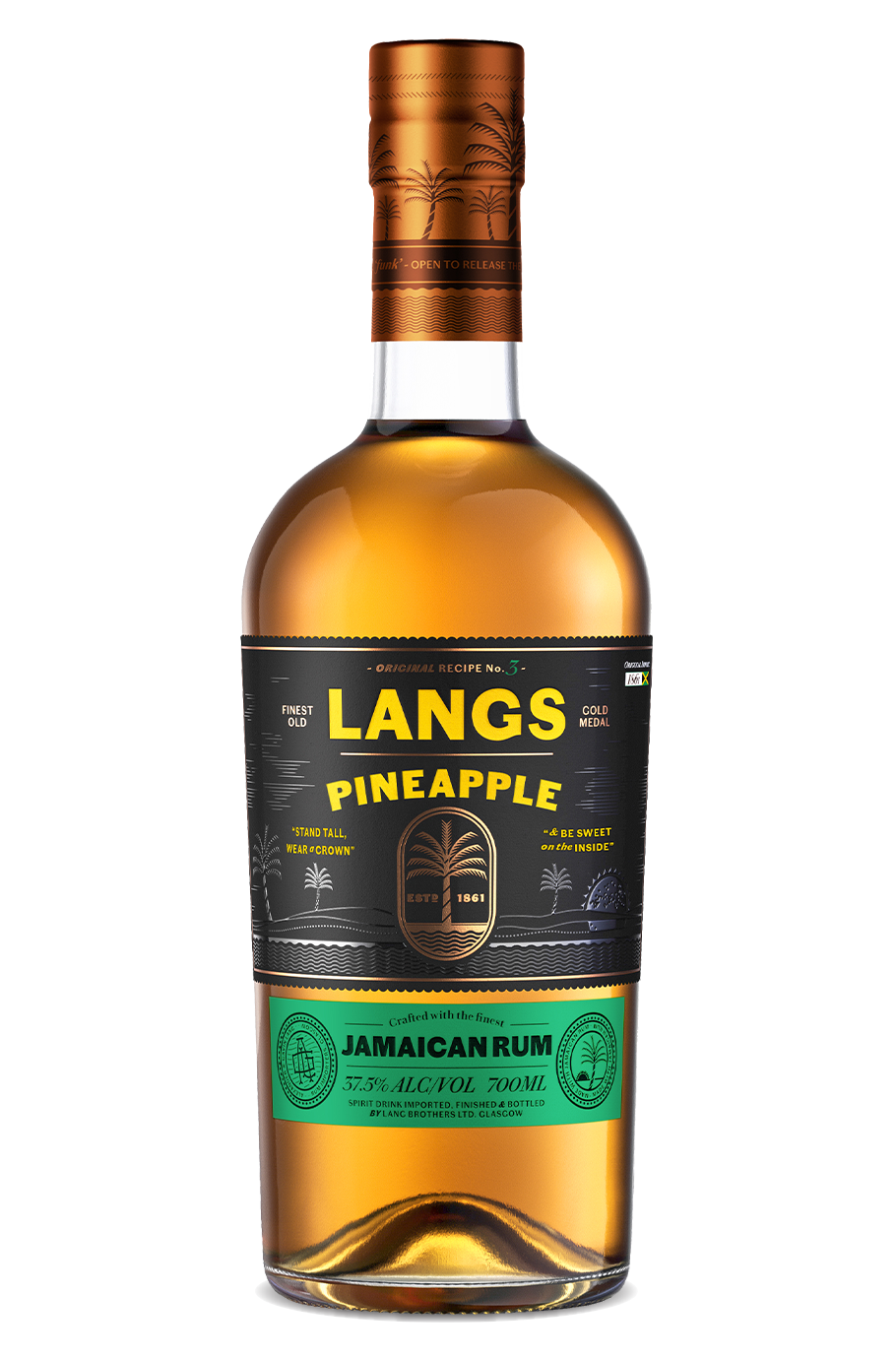 Langs Jamaican Rum - Pineapple 37.5% 700ml