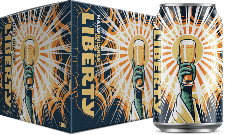 Liberty Halo Pilsner 6x330ml Cans