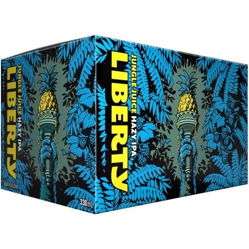 Liberty Jungle Juice Hazy IPA 6x330ml Cans