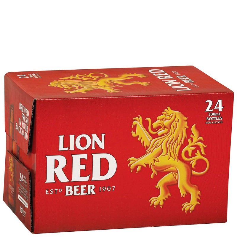 Lion Red 24x330B - Liquor Library