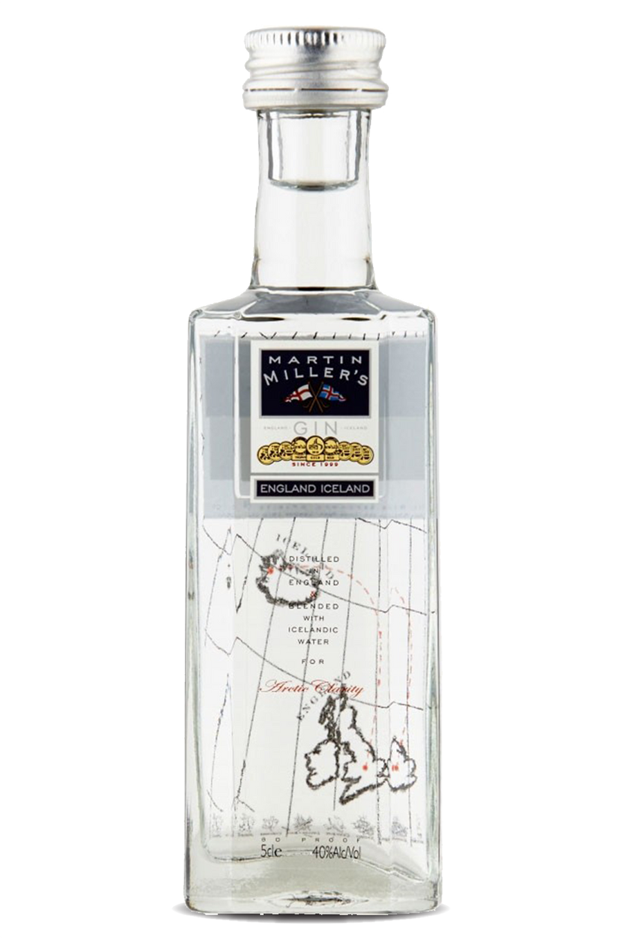 Martin Miller's Original Gin 40% 50ml - Liquor Library