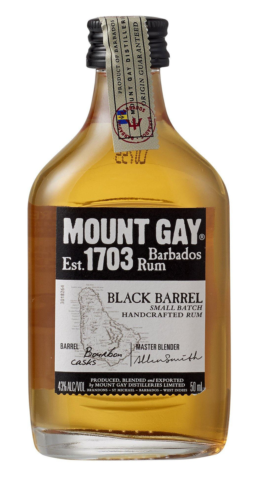 Mount Gay Black Barrel 50ml - Liquor Library